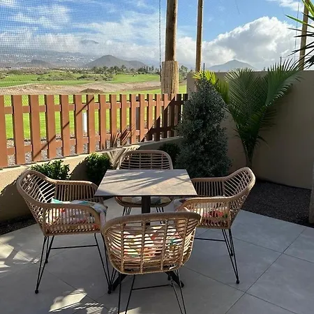 Golf Tenerife South: Mountain View With Heated Pool And Accessible Amenities Villa *