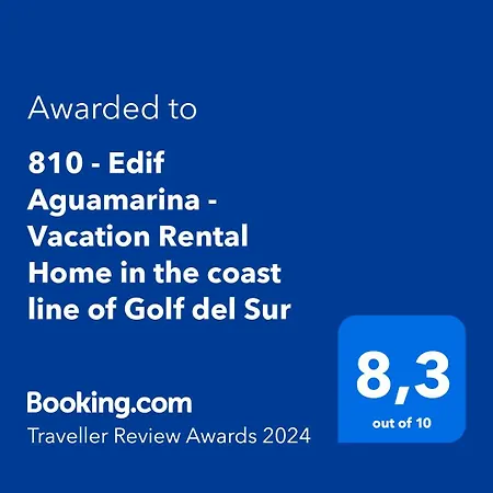 810 - Edif Aguamarina - Vacation In The Coast Line Of Golf Del Sur *