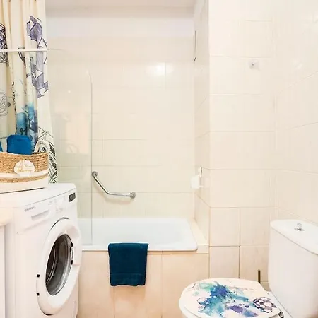 Royal Blue Terracotta Designer Golf Del Sur Apartment