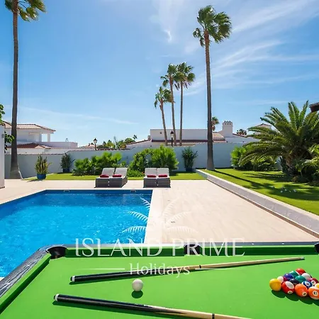 Villa Huge With Amazing Garden In Golf Del Sur Alm160