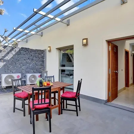 Atlantic Villa, Air Con, Fiber, Terrace Garden Apartment San Miguel de Abona