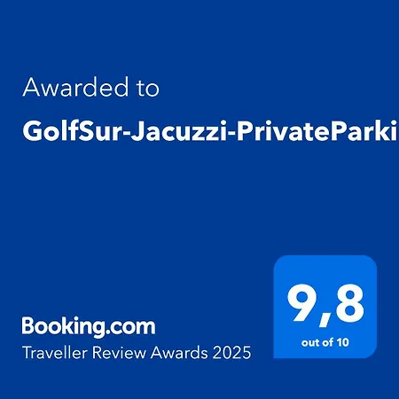 Apartment Golfsur-jacuzzi-privateparking-2bath-4bedroom-4tv-netflx-fastwifi